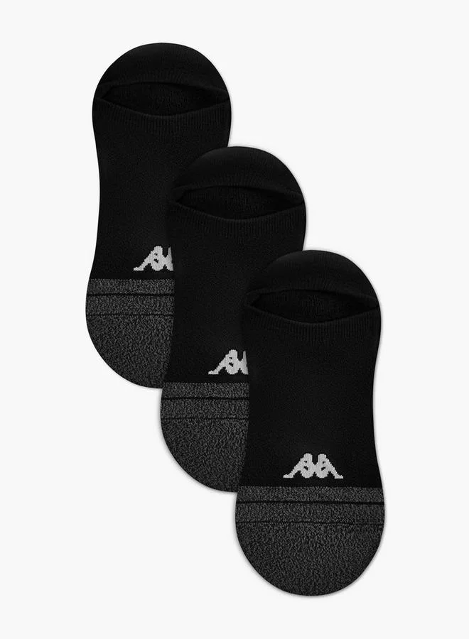 Kappa Men Socks No Show Length - Set of 3